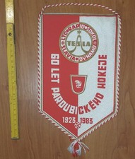 Eishockey Wimpel: 60 Jahre Tesla Pardubice 1923 - 1983