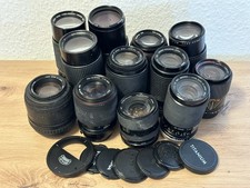 Konvolut 12x Kamera Foto Objektive Ressourcenspender Bastler Fundgrube