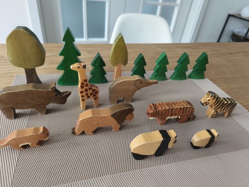Spielform holzfiguren sammlung - holzfiguren,
