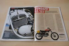 Motorrad 26/2014 Zündapp GS 125 mit 18PS in einer seltenen Vorstellung auf 2 Sei