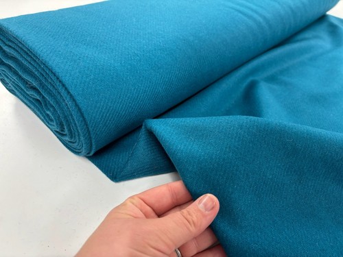 Türkis wollstoff venedig - wollstoff,