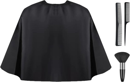 Frisierumhang kurz schwarze - frisierumhang,