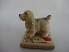 Sammel Deko Figur / Hund - Herzlich Willkommen