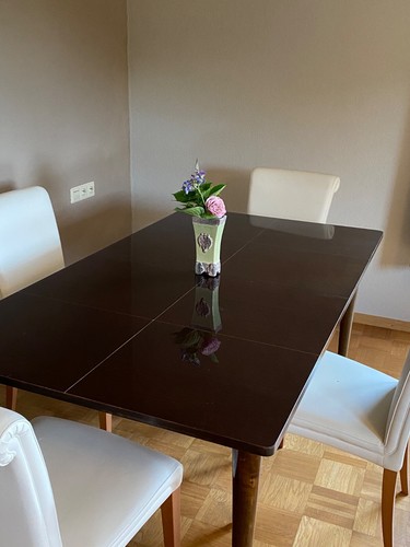Mahagoniausziehtisch von - , wk