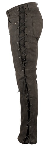 Nubuk lederhose bikerhose - nubuk,