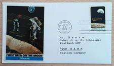 USA Gedenkbrief 1. Mondlandung 20. Juli 1969 Cape Canaveral - Bayer Leverkusen