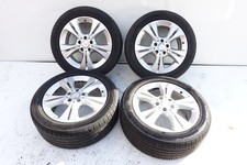 4x 17" Alufelgen + Reifen 225/50 R17 98Y Mercedes C-KLASSE W205 A2054014300 SATZ