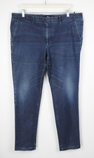 Hugo Boss Kaito Slim Fit Feinste Italienische Stoff Stretch-Jeans Herren US 40R