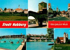 Nabburg Freibad Naabpartie Perschen 1050 Jahre