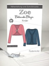 Schnittmuster Fadenkäfer Bolero oder Blazer Kinder