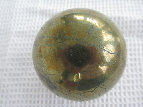Pyrit kugel katzengold 59 - pyrit,