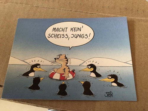 Retro nostalgie postkarte ulli