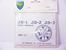 Friulmodel AWS-12 Kettenräder für JS-1 / JS-2 / JS-3 Road Wheel 1:35