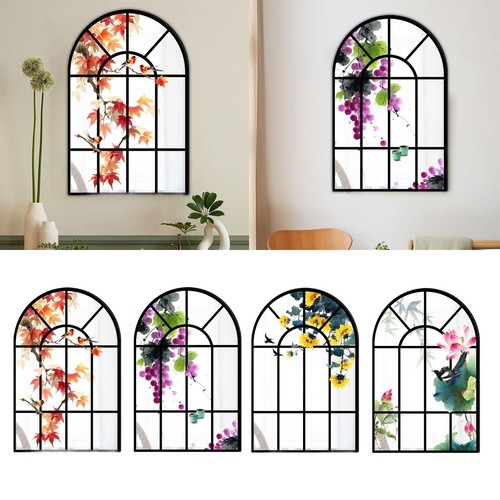 Bogenfenster-Wandspiegel