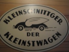 Kleinschnittger Werbeschild