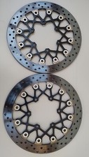 2 Stück Suzuki GSXR 1000 K9 2009 Original Bremsscheiben vorn 5,4mm Bremse