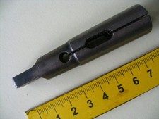 Morsekegel Adapterhülse Reduzierhülse d = 10,75 / D = 17,75 / L ~81 mm  #52