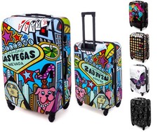 RGL 5188 XXL XL L Reisekoffer Hartschale Koffer Trolley Zahlenschloss 4 Rollen