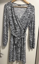 Zebra Wickelkleid von H&M –