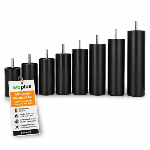 Möbelfüße kunststoff - 4x,