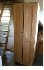 Schöner Alter Holz Schrank /Spind