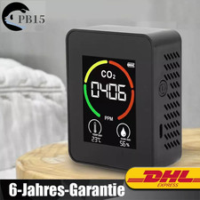 CO2 Messgerät 3IN1 Melder Luftqualität Temperatur Feuchtigkeit Meter  Lufttester