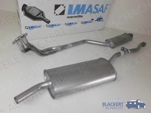 Imasaf auspuffanalge komplett - auspuffanalge,