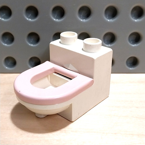 Lego duplo toilette grün - lego,