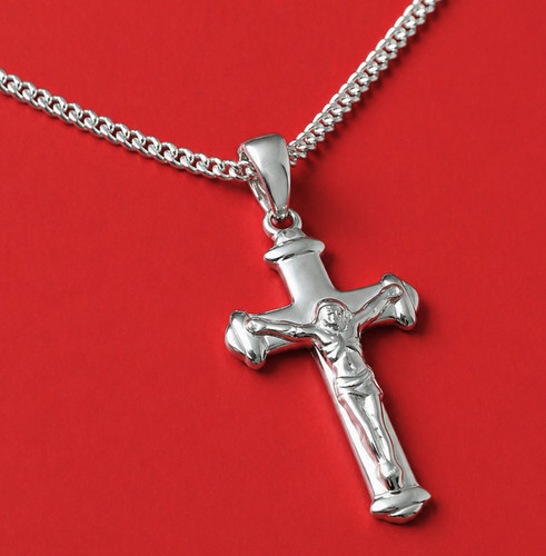 Kreuz anhänger jesus mit - jesus,