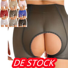 DE Damen Durchsichtig Höschen Offen im Schritt Boxershorts Sexy Slip Unterwäsche