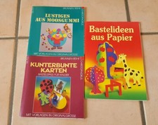3x Bastelbücher