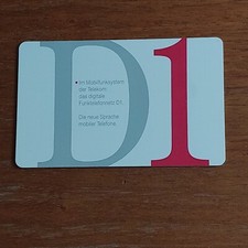 Telefonkarte -  A 02 / 01.93 - D1 - Im Mobilfunksystem der Telekom - leer