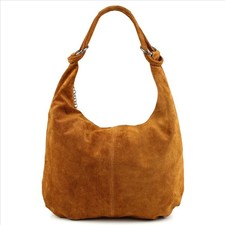 ❤️ECHT LEDER SCHULTERTASCHE SHOPPER  DAMEN TASCHE BEUTELTASCHE WILDLEDER NEU ❤️