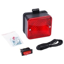 Cartrend PKW Anhänger Nebelschlussleuchte 12V + Halterung Schalter Rück-Leuchte