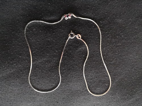 Collier rubin silber - in,
