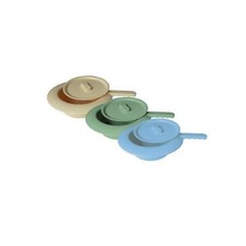 Steckbecken Kunststoff mit Deckel