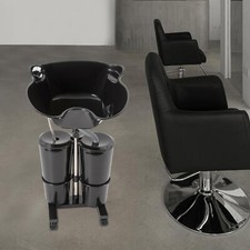 Friseur Waschbecken Rückwärtswaschbecken Mobiles Haarwaschbecken mit Stativ DHL