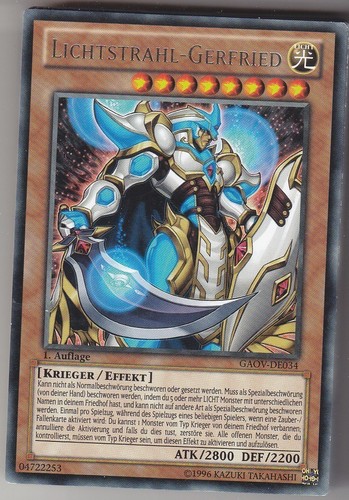 Lichtstrahl gerfried - yu-gi-oh,