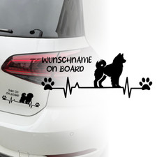 Auto Aufkleber | Husky | Hund