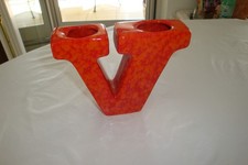 Schöne Buchstaben Vase in