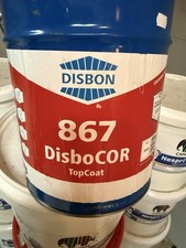Disbon 867 DisboCOR TopCoat Weiß 11 kg Metalllack Korrosionsschutz Innen Aussen