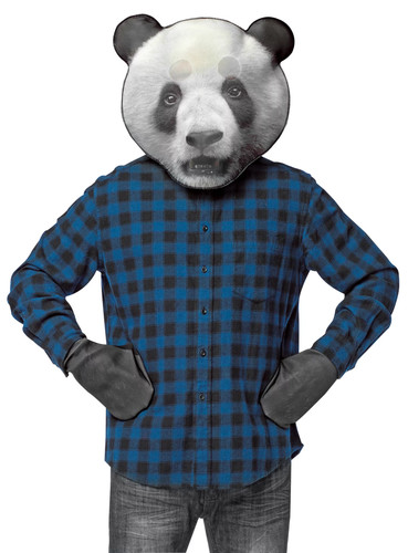 Panda accessoire set maske - accessoire,