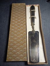 Antiker Tortenheber Kuchenheber - Silber?? In OVP