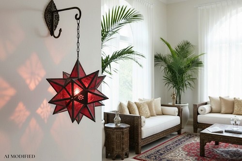 Vintage orientalische stern - vintage,