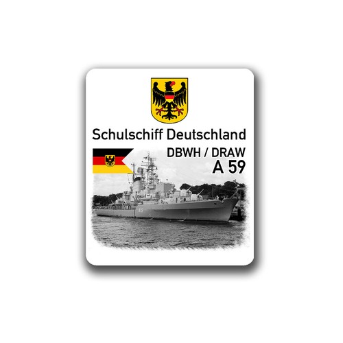 Aufkleber schulschiff - aufkleber,