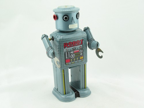 Blechspielzeug roboter - blechspielzeug,