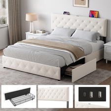 Polsterbett 160/140x200cm