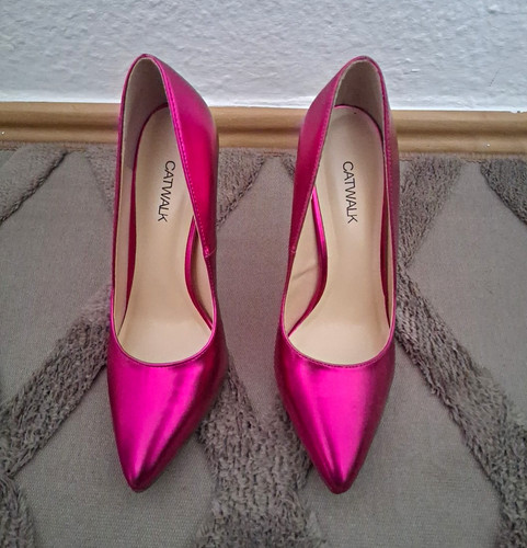 Catwalk damen pumps rosa spitz - damen,
