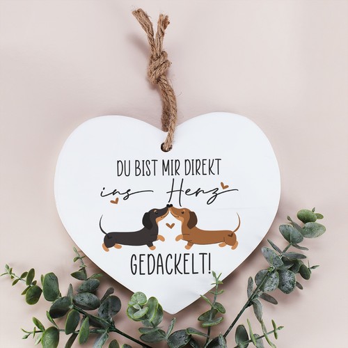 Deko herz türschild ins - deko-herz, &