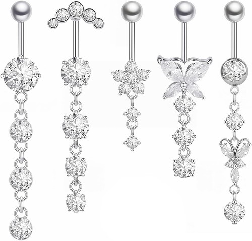 Stück bauchnabelpiercing - 5,